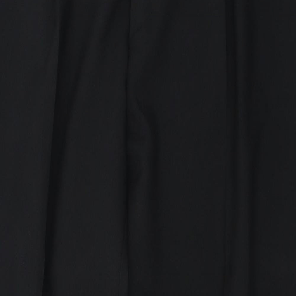 1860 Menswear  Mens Black   Trousers  Size 32 in L28 in