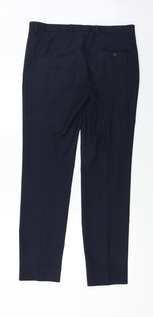 Preworn  Mens Blue   Trousers  Size 34 in L29 in
