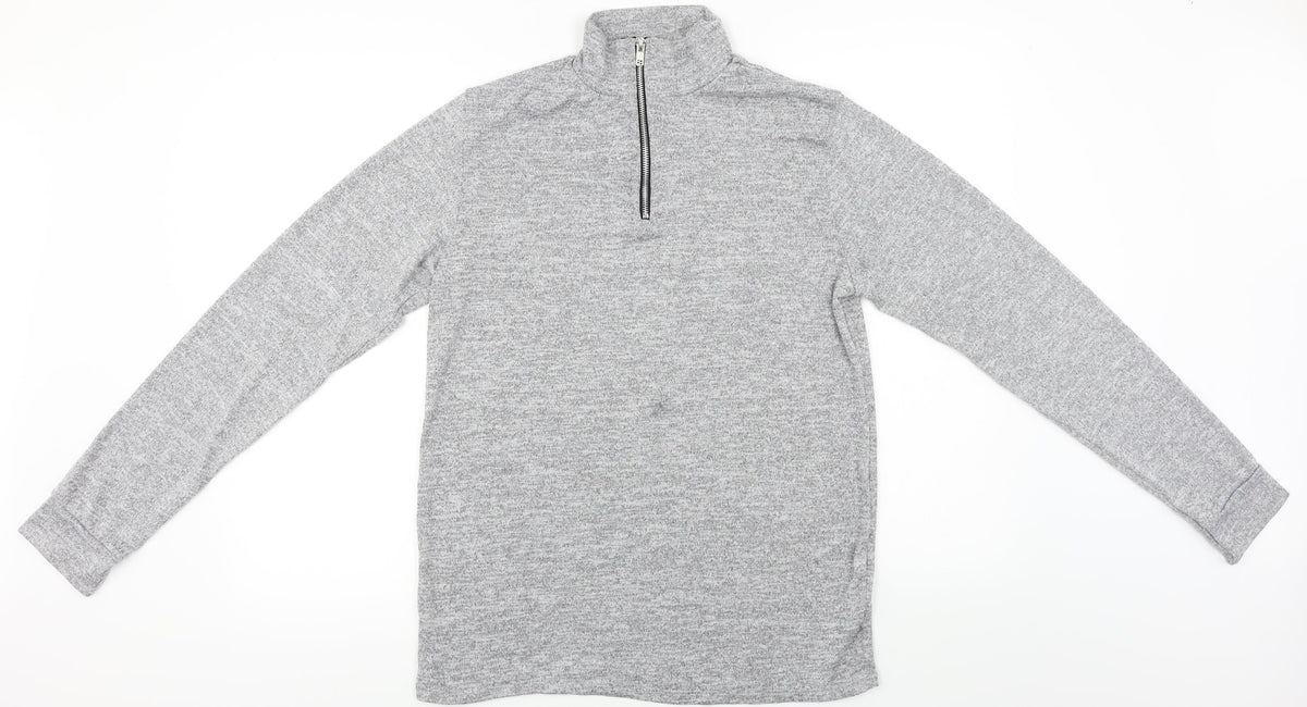 Boohoo  Womens Grey   Pullover Jumper Size M