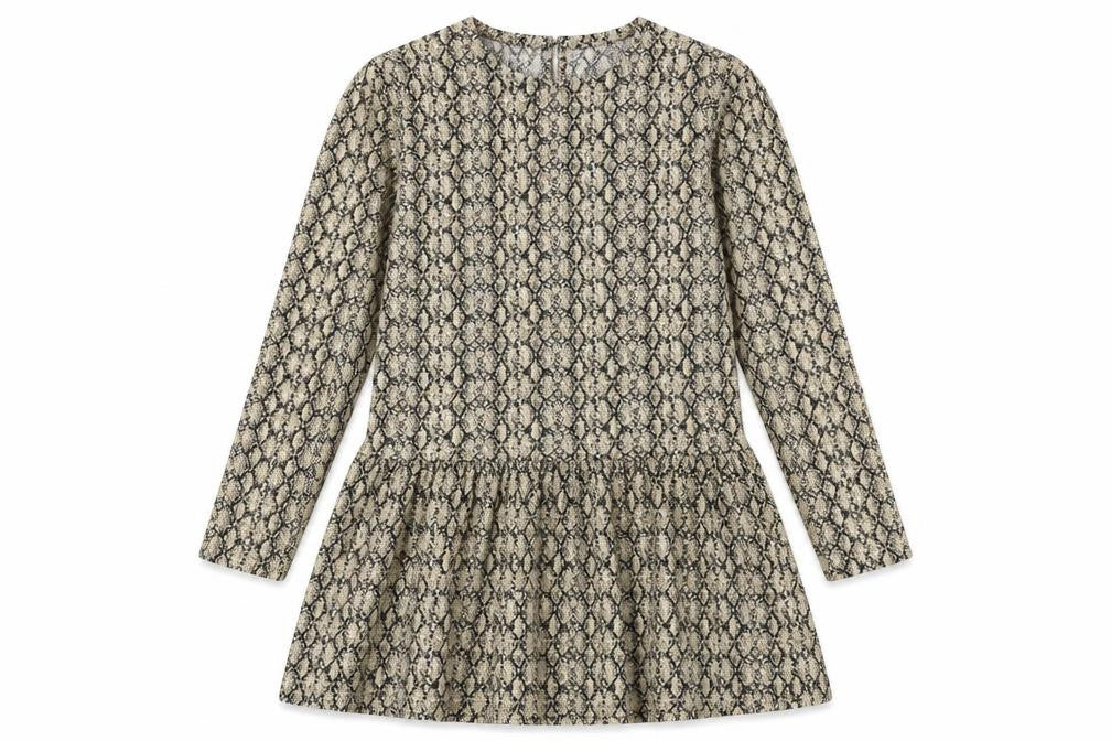 Primark Womens Beige Animal Print  A-Line  Size 8