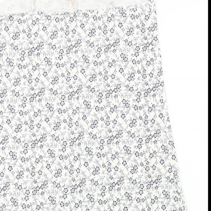 Womens UK Size 14 Preworn White Basic T-Shirt