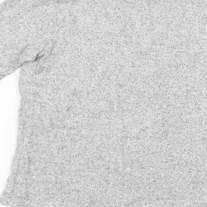 George  Girls Grey   Basic T-Shirt Size 9 Years