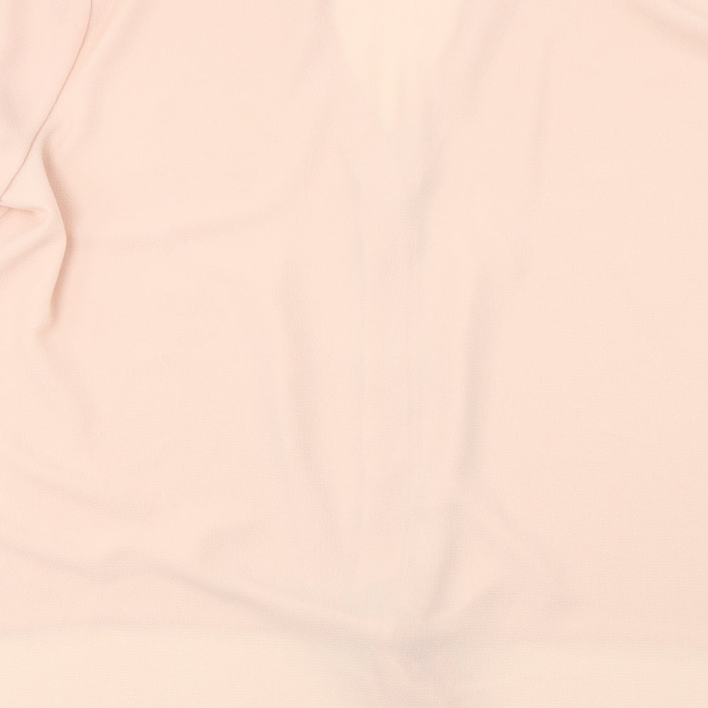 Womens UK Size 18 Atmosphere Pink Basic Button-Up