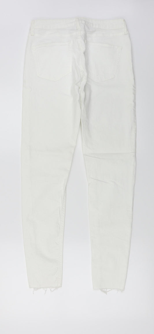 denim co Womens White   Straight Jeans Size 10 L27 in