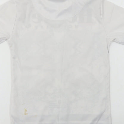 Hersey  Boys White   Basic T-Shirt Size 9-10 Years