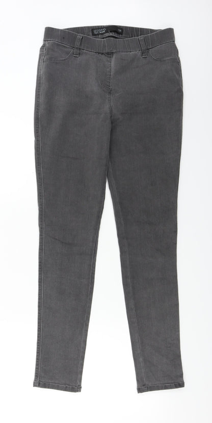 Womens UK Size 12 NEXT Regular Fit  Grey Trousers