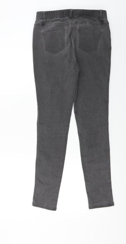 Womens UK Size 12 NEXT Regular Fit  Grey Trousers