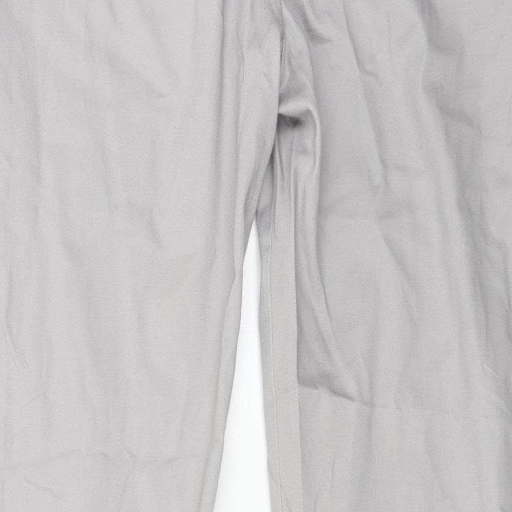 Womens UK Size 10 Dorothy Perkins Regular Fit  Grey Trousers
