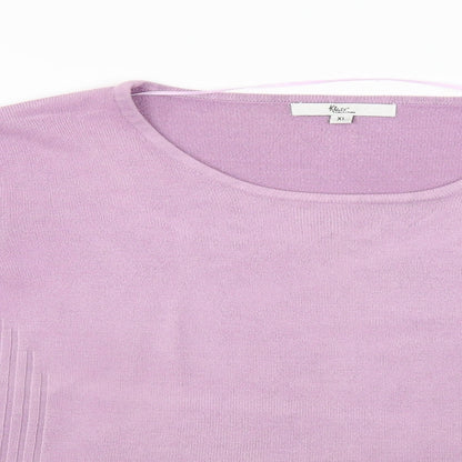 Klass Womens Purple   Pullover Jumper Size XL