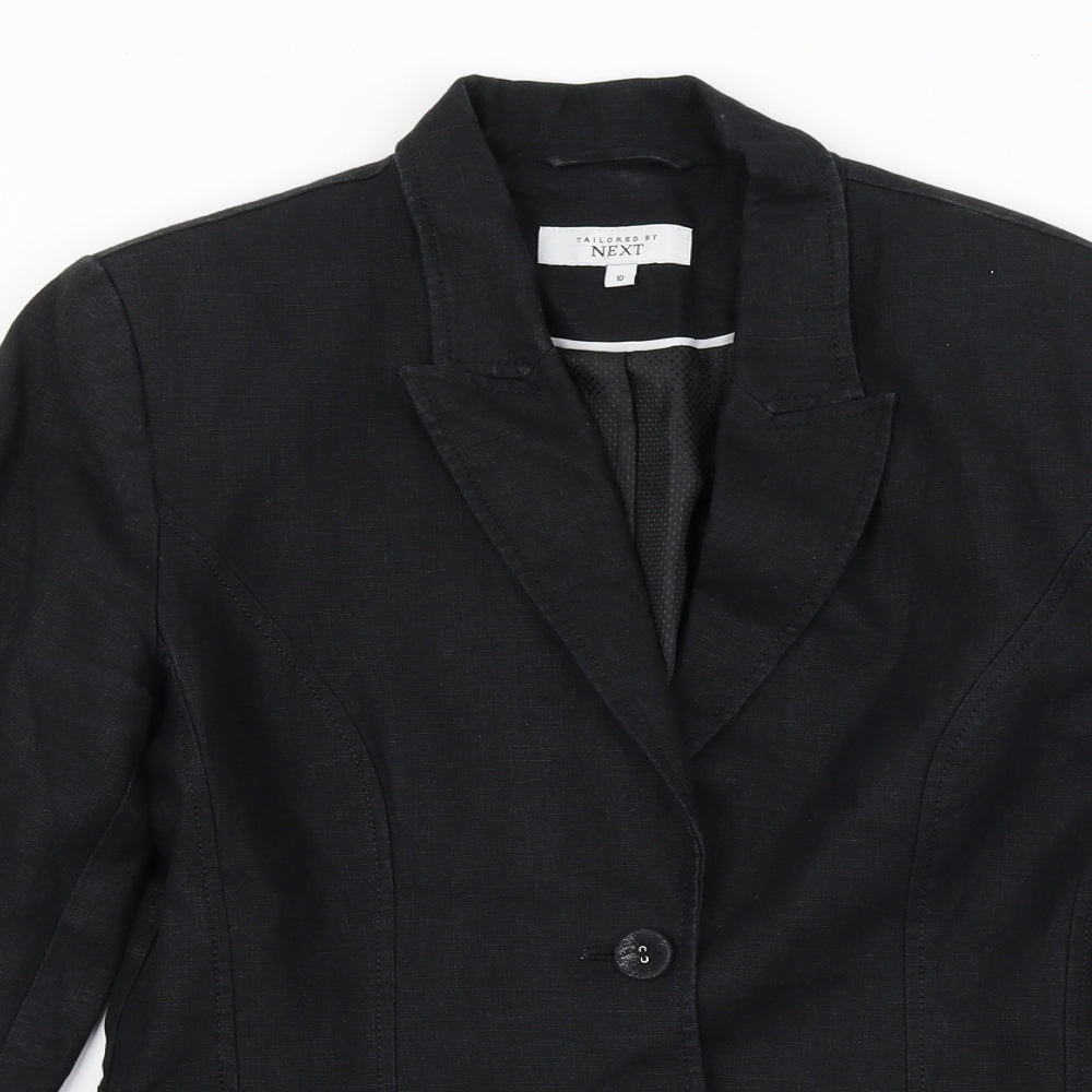 Womens UK Size 10 NEXT Black Jacket