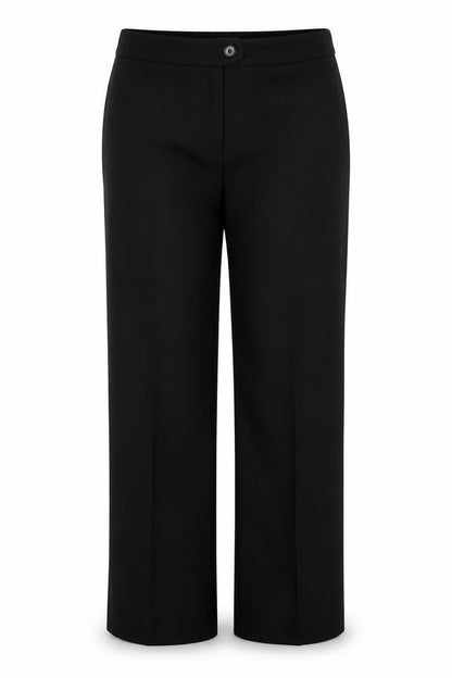 Womens UK Size 12 Warehouse Regular Fit  Black Trousers