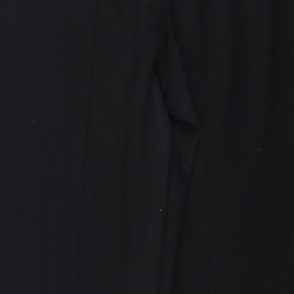 Womens UK Size 12 Warehouse Regular Fit  Black Trousers