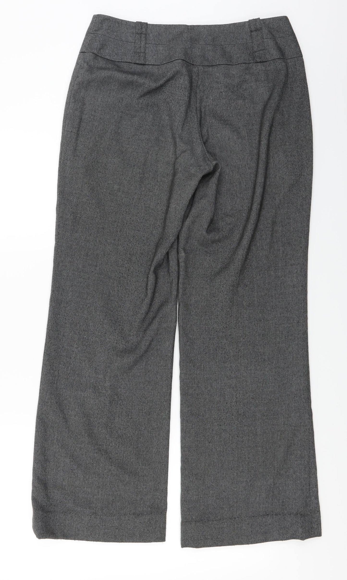 Womens UK Size 8 NEXT Regular Fit  Grey Trousers