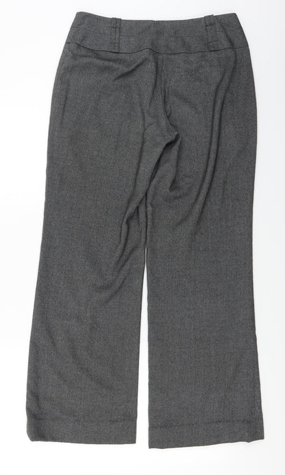Womens UK Size 8 NEXT Regular Fit  Grey Trousers