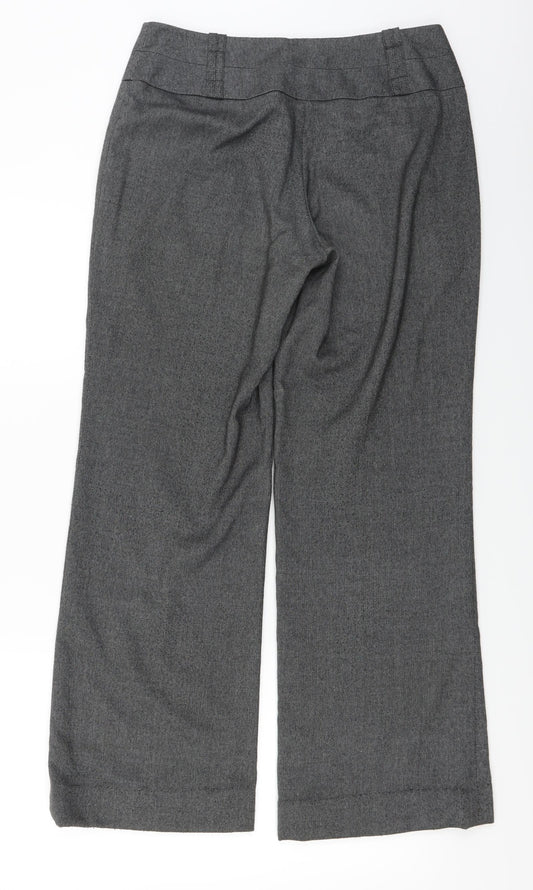 Womens UK Size 8 NEXT Regular Fit  Grey Trousers