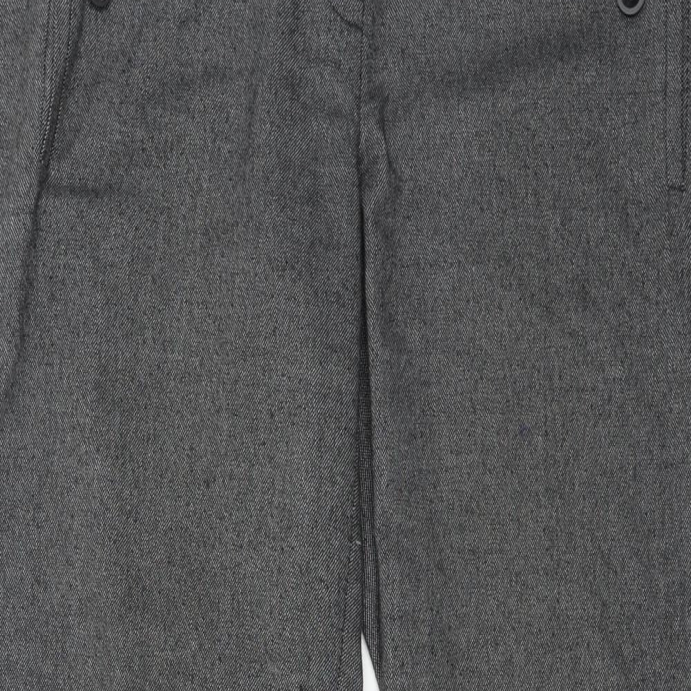 Womens UK Size 8 NEXT Regular Fit  Grey Trousers