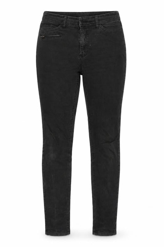 Womens UK Size 8 Charles Vogele Regular Fit Skinny Black Jeans