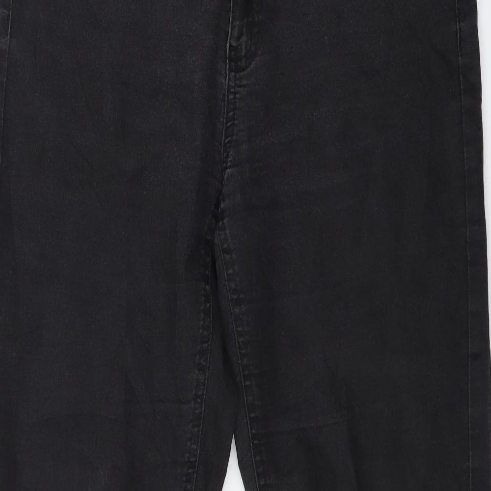 Womens UK Size 8 Charles Vogele Regular Fit Skinny Black Jeans