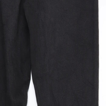 Womens UK Size 8 Charles Vogele Regular Fit Skinny Black Jeans
