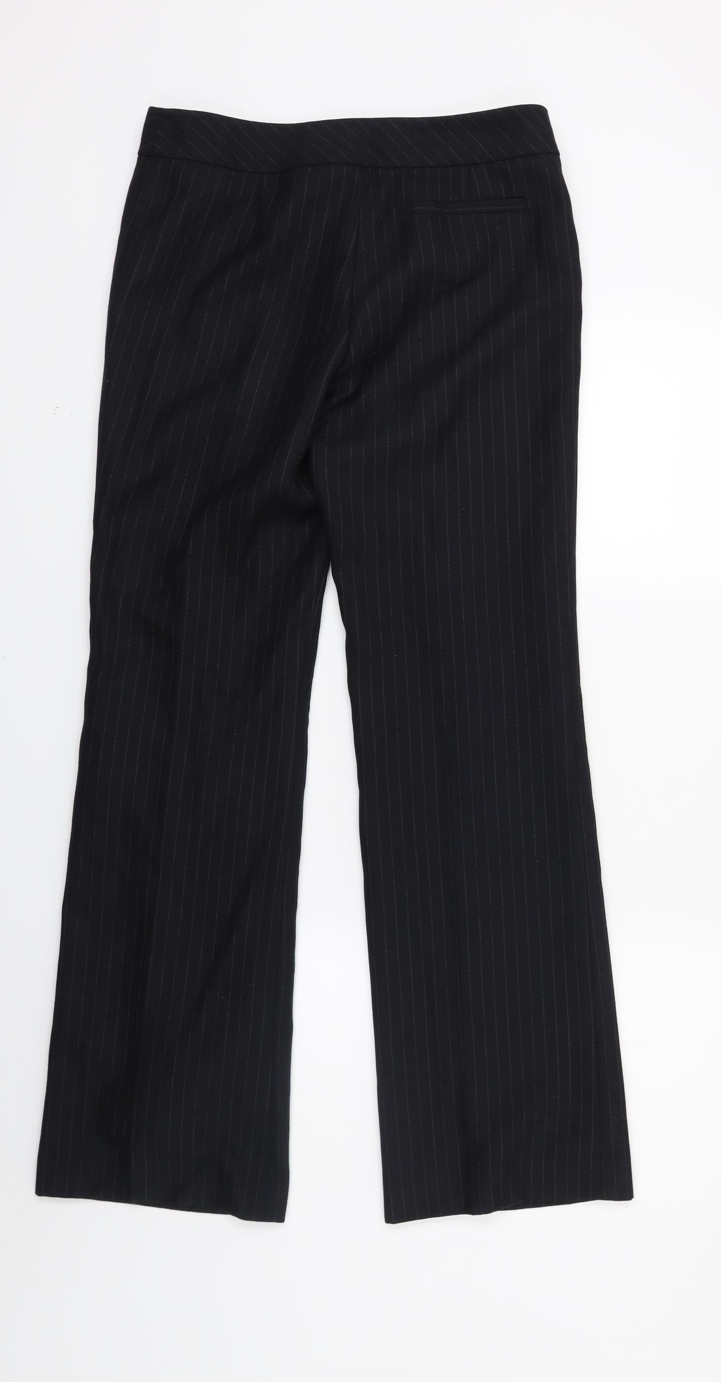 G2000 Womens Black Striped  Trousers  Size 28 in L27 in
