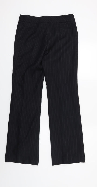 G2000 Womens Black Striped  Trousers  Size 28 in L27 in