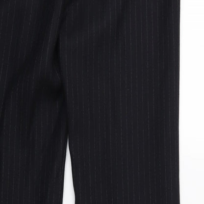 G2000 Womens Black Striped  Trousers  Size 28 in L27 in