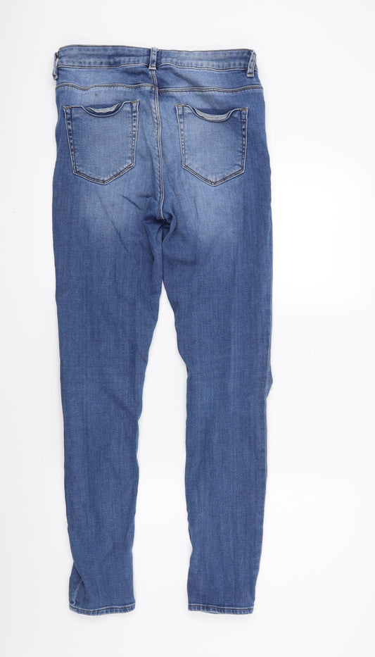 ASOS Womens Blue  Denim Skinny Jeans Size 28 in L30 in