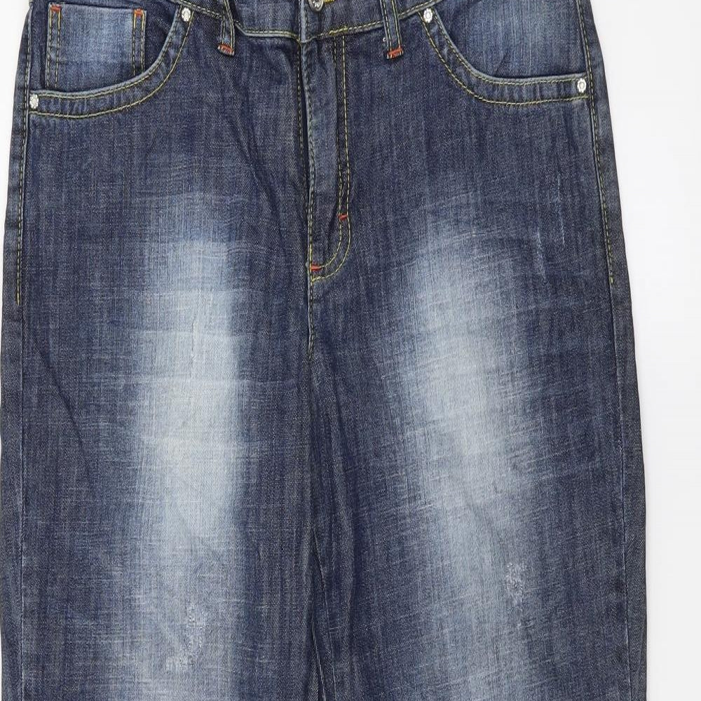 Denim mados Womens Blue  Denim Skinny Jeans Size 12 L27 in