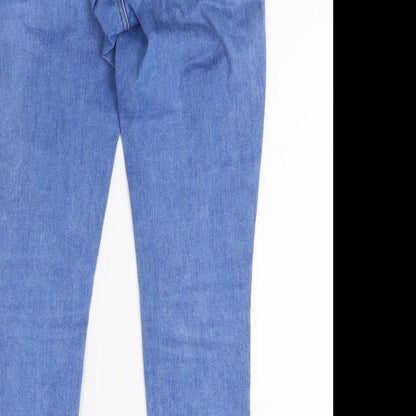 Womens UK Size 28 Gap Regular Fit Skinny Blue Jeans