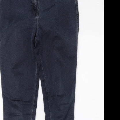 NEXT Womens Blue  Denim Skinny Jeans Size 12 L27 in