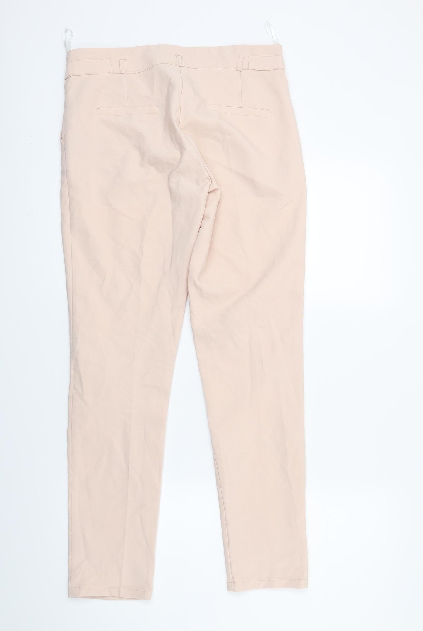 Miss Beyaz Womens Pink   Trousers  Size 10 L26 in