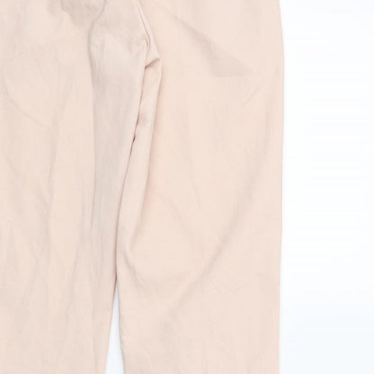 Miss Beyaz Womens Pink   Trousers  Size 10 L26 in
