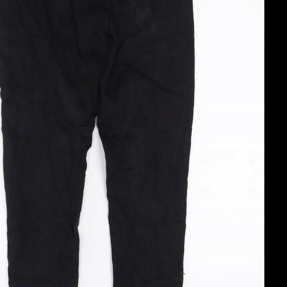 Only Womens Black  Denim Skinny Jeans Size 32 in L25 in