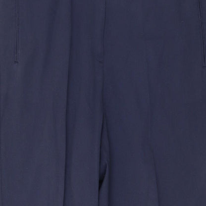 Womens UK Size 16 Marks and Spencer Regular Fit  Blue Trousers