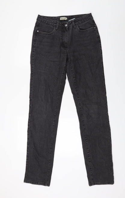 Elsa Womens Black  Denim Skinny Jeans Size 8 L30 in