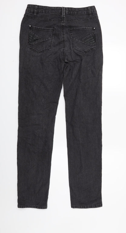 Elsa Womens Black  Denim Skinny Jeans Size 8 L30 in