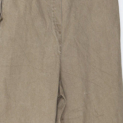 Alica Womens Brown  Denim Jegging Jeans Size 33 in L26 in
