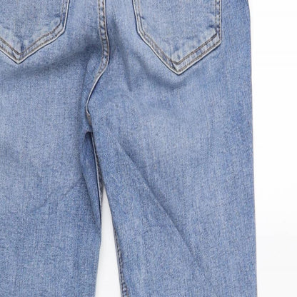 Zara Womens Blue  Denim Bootcut Jeans Size 12 L24 in