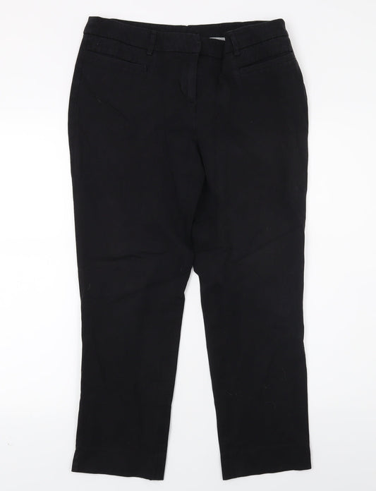 Dalia Womens Black   Capri Trousers Size 14 L22 in