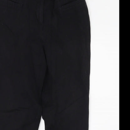 Dalia Womens Black   Capri Trousers Size 14 L22 in