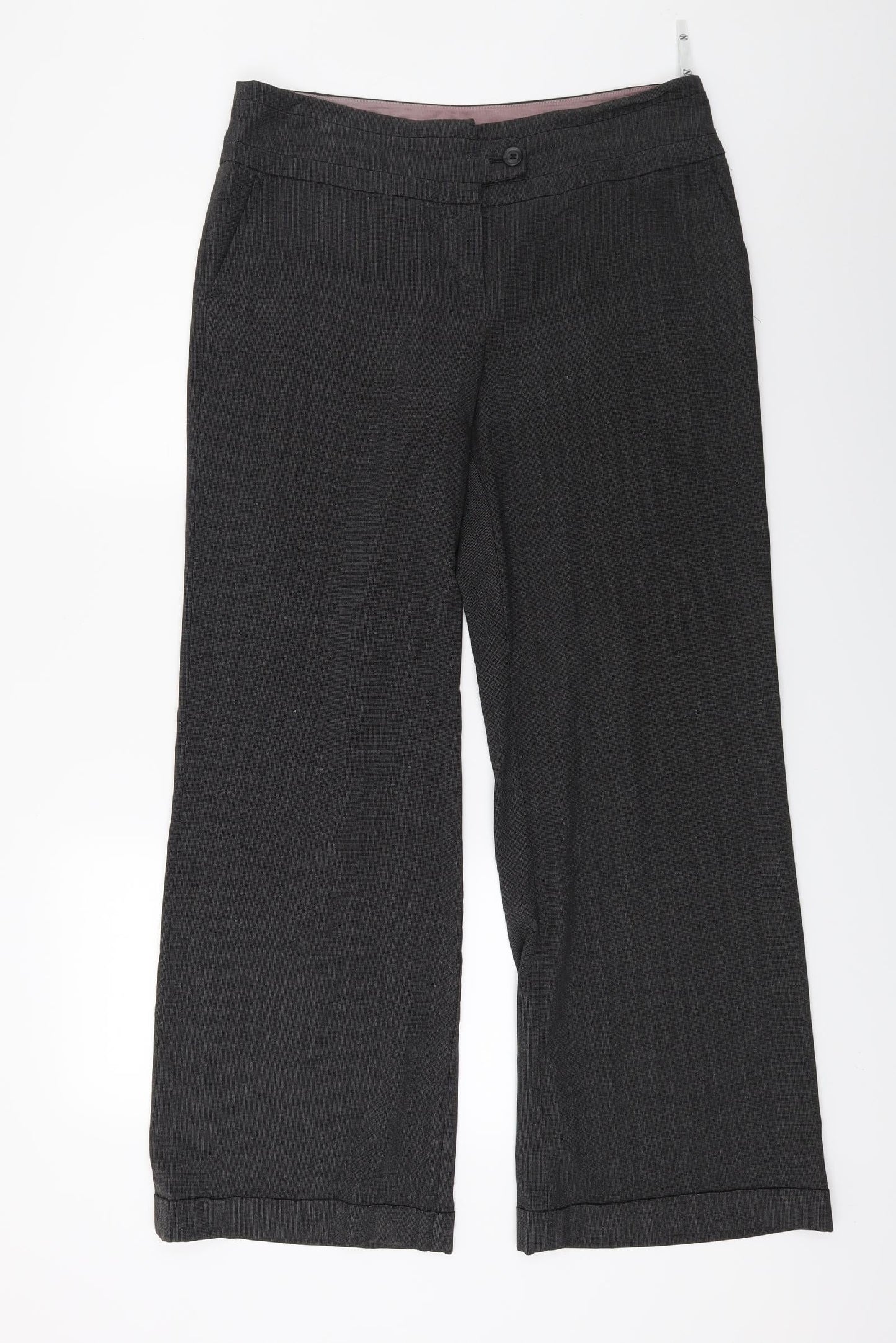 Womens UK Size 14 NEXT Regular Fit  Grey Trousers
