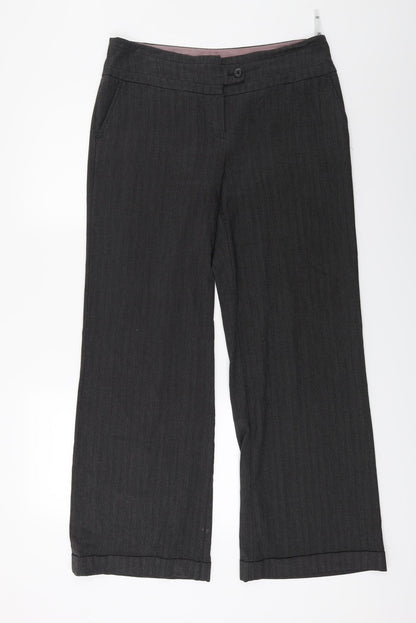 Womens UK Size 14 NEXT Regular Fit  Grey Trousers