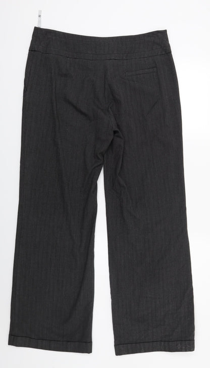 Womens UK Size 14 NEXT Regular Fit  Grey Trousers