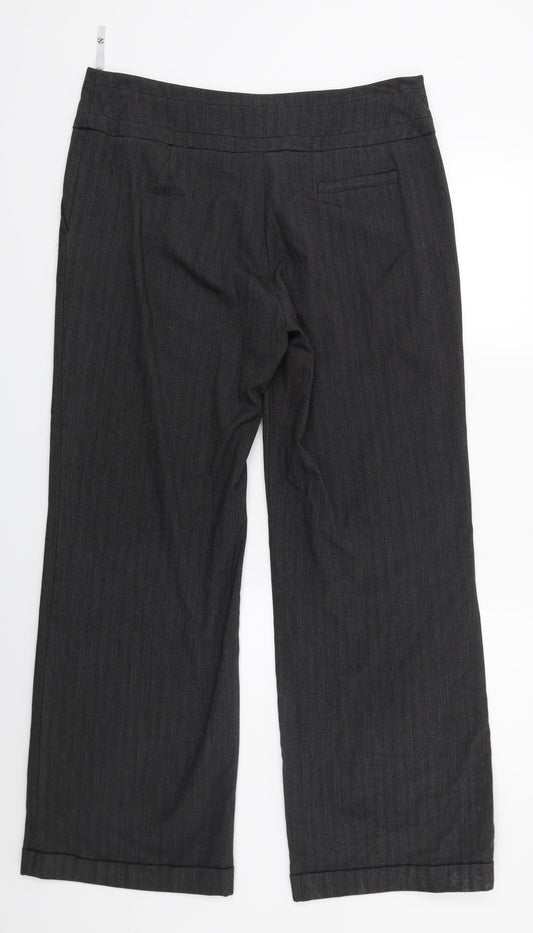 Womens UK Size 14 NEXT Regular Fit  Grey Trousers