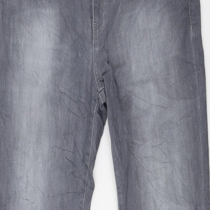 Esprit Womens Grey  Denim Skinny Jeans Size 34 in L30 in