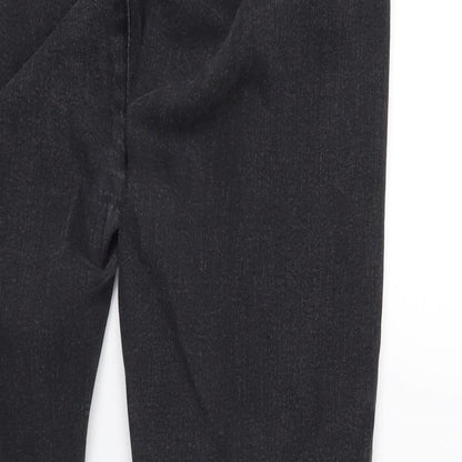 Miss Selfridge Mens Black  Denim Jegging Jeans Size 16 L24 in