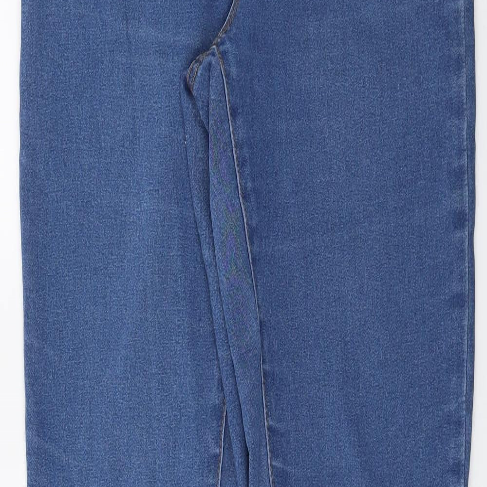 Primark Womens Blue  Denim Skinny Jeans Size 10 L31 in
