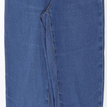Primark Womens Blue  Denim Skinny Jeans Size 10 L31 in