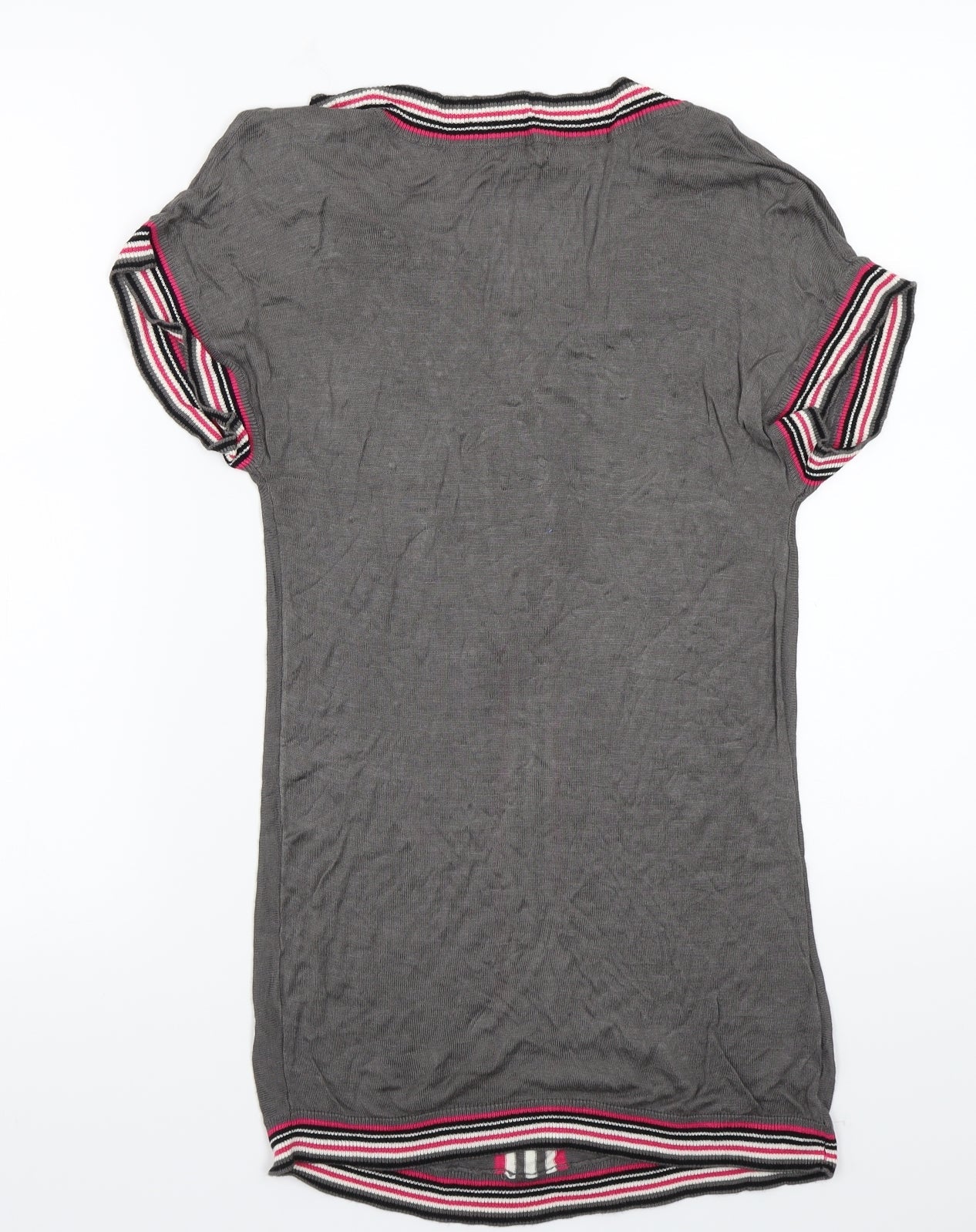 GEORGES RECH Womens Grey   Basic T-Shirt Size XS