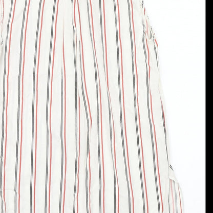 Womens UK Size 10 Newlook White Basic T-Shirt